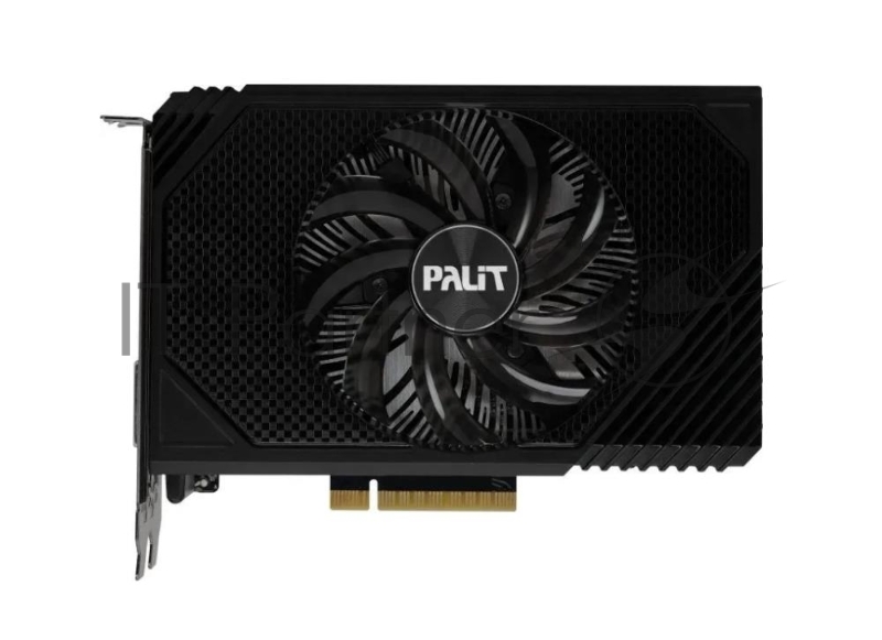 Видеокарта Palit RTX3050 STORMX NVIDIA GeForce RTX 3050 6Gb PCI-E 4.0 96bit GDDR6 1042/14000 DVIx1 HDMIx1 DPx1 HDCP Ret