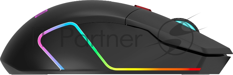 Мышь Acer Nitro OMR304 черный оптическая (3200dpi) беспроводная BT/Radio USB (6but)