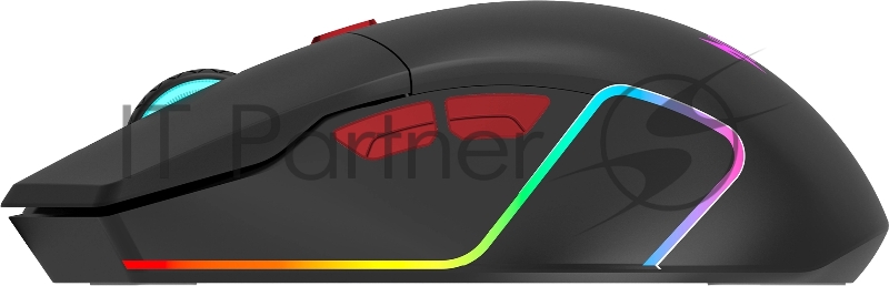 Мышь Acer Nitro OMR304 черный оптическая (3200dpi) беспроводная BT/Radio USB (6but)