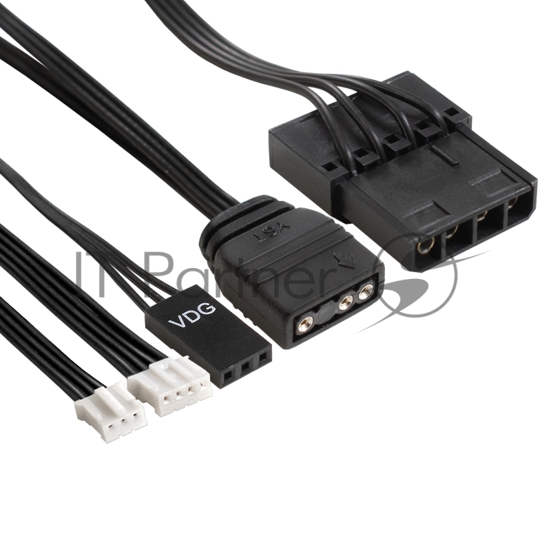 Контроллер-хаб с пультом управления ExeGate EXH6P.ARGB для вентиляторов с подсветкой ARGB 6pin (Molex, 10 портов 6pin)