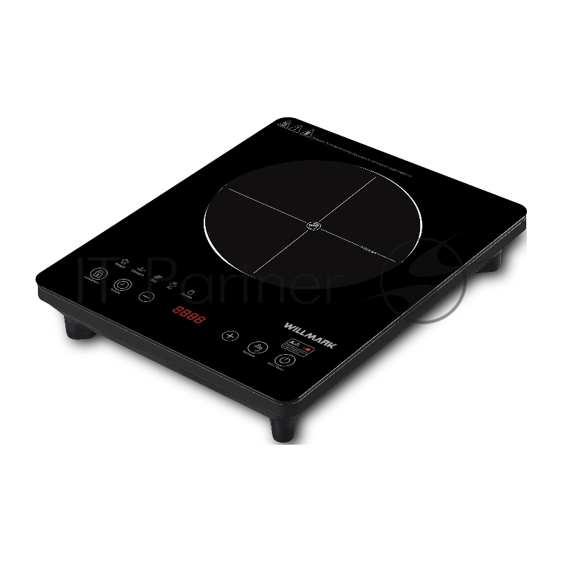 Плита стеклокерамическая WILLMARK WCP-805BT (2200Вт,1 конф.,10 уровней темп.,8 программ,сенс.панель)