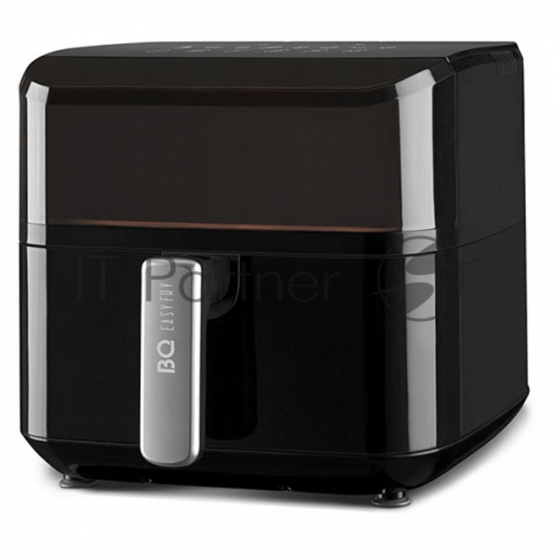 Аэрогриль BQ GR2001 Black. Мощность:1500 Вт/Объем: 4,0 л/Циркуляция воздушных потоков/Приготовление еды без жира и масла/Легкая очистка/Процесс приготовления под контролем.