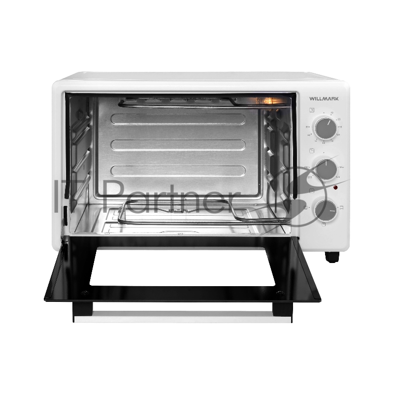 Мини-печь WILLMARK WOF-405W (40л,эмал.внутр.поверх,лампа,т бел., 1500Вт)