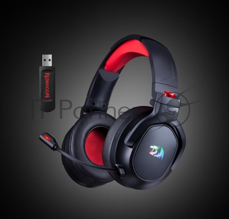 Нaушники WIRELESS 2.4GHZ 7.1 NOMEN RGB 71279 REDRAGON
