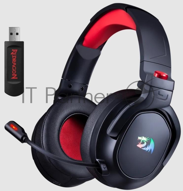 Нaушники WIRELESS 2.4GHZ 7.1 NOMEN RGB 71279 REDRAGON