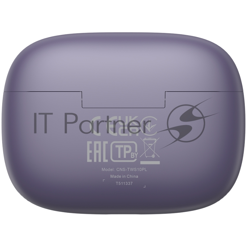 Гарнитура CANYON OnGo TWS-10 ANC+ENC, Bluetooth Headset, microphone, BT v5.3 BT8922F, Frequence Response:20Hz-20kHz, battery Earbud 40mAh*2+Charging case 500mAH, type-C cable length 24cm,size 63.97*47.47*26.5mm 42.5g, Purple