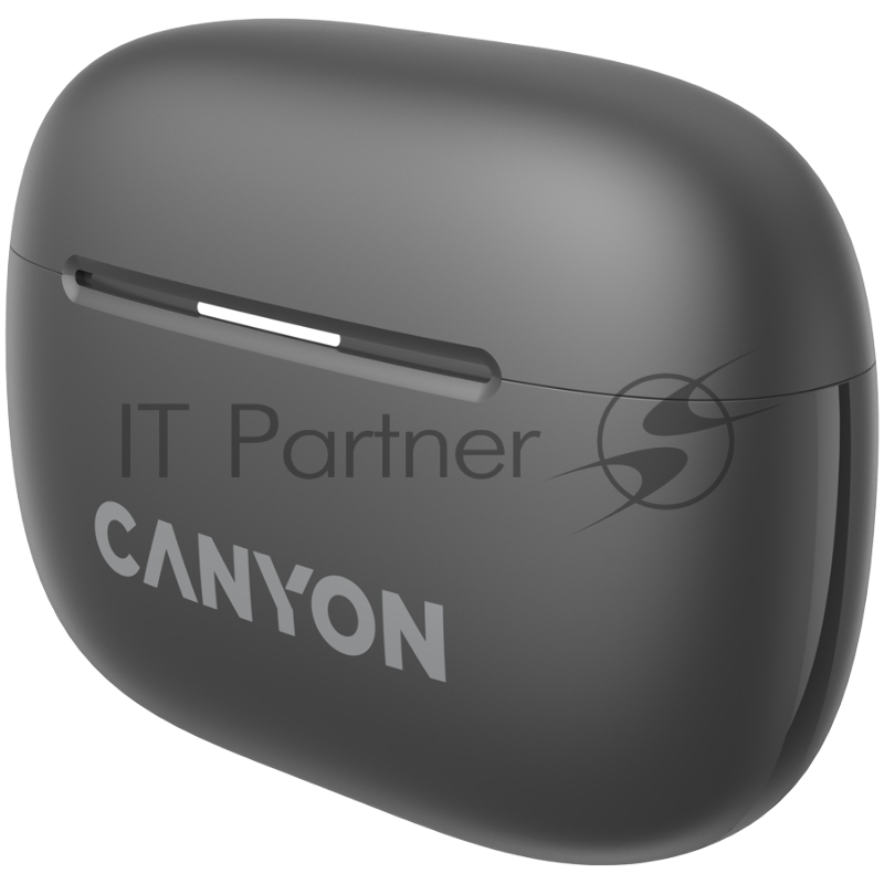 Гарнитура CANYON OnGo TWS-10 ANC+ENC, Bluetooth Headset, microphone, BT v5.3 BT8922F, Frequence Response:20Hz-20kHz, battery Earbud 40mAh*2+Charging case 500mAH, type-C cable length 24cm,size 63.97*47.47*26.5mm 42.5g, Black