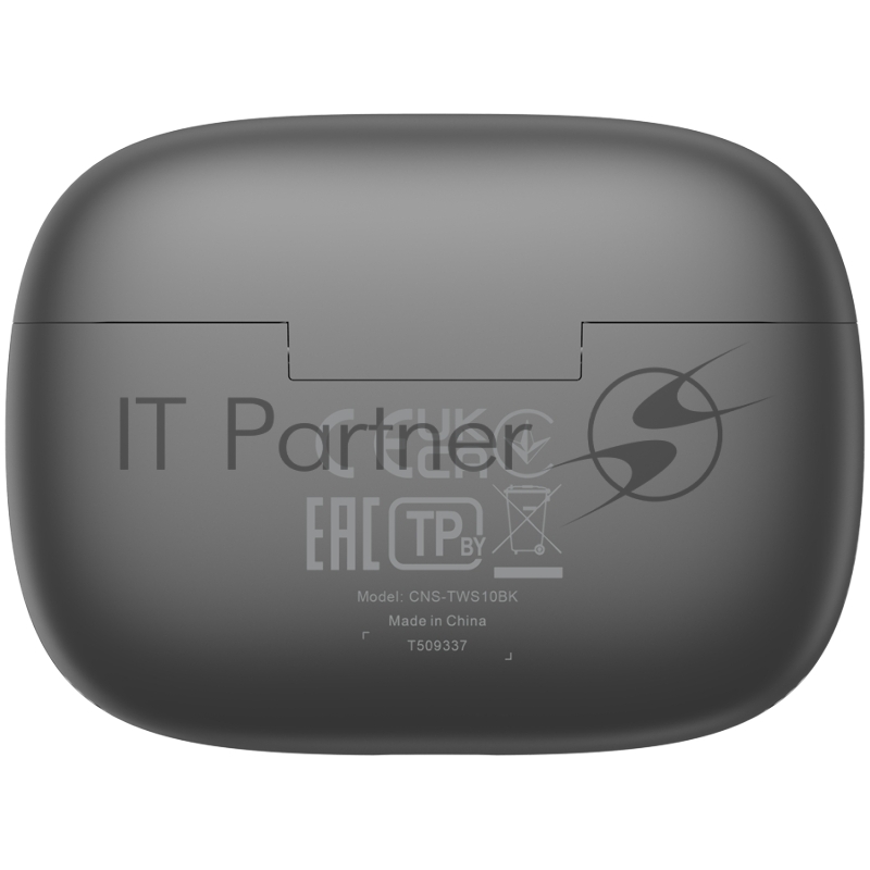 Гарнитура CANYON OnGo TWS-10 ANC+ENC, Bluetooth Headset, microphone, BT v5.3 BT8922F, Frequence Response:20Hz-20kHz, battery Earbud 40mAh*2+Charging case 500mAH, type-C cable length 24cm,size 63.97*47.47*26.5mm 42.5g, Black