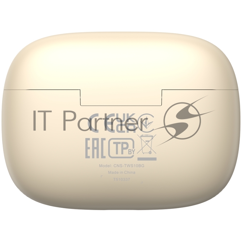 Гарнитура CANYON OnGo TWS-10 ANC+ENC, Bluetooth Headset, microphone, BT v5.3 BT8922F, Frequence Response:20Hz-20kHz, battery Earbud 40mAh*2+Charging case 500mAH, type-C cable length 24cm,size 63.97*47.47*26.5mm 42.5g, Beige