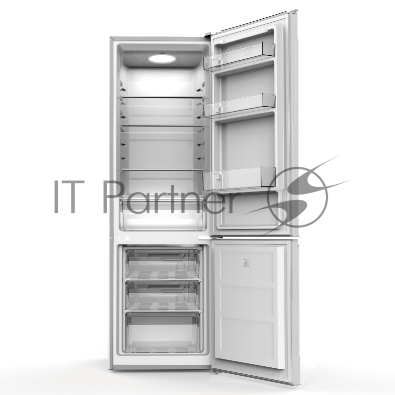 Холодильник WILLMARK RF-357DC (278л., А+,пер.дверь, R600A, нижн. мороз., гар. 3 года, белый)