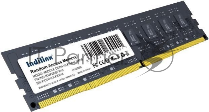 Память DIMM DDR4 8Gb PC25600 3200MHz CL22 Indilinx 1.2V RTL (IND-ID4P32SP08X)