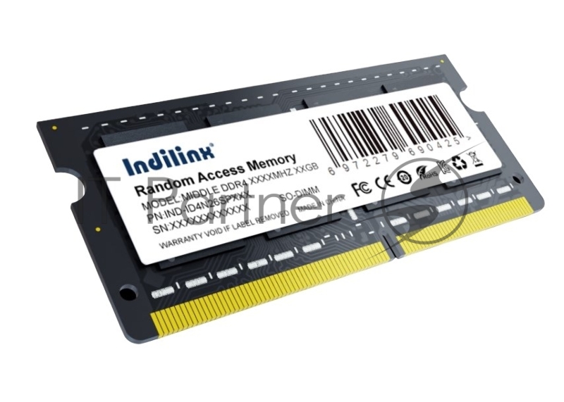 Память SO-DIMM DDR4 32Gb PC25600 3200MHz CL16 Indilinx 1.2V RTL (IND-ID4N32SP32X)