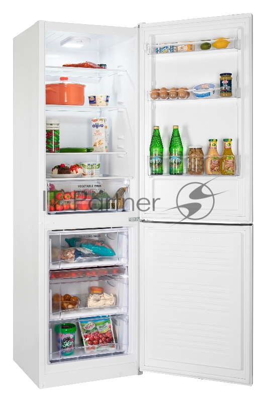 Холодильник NORDFROST NRG 152 W белый стекло