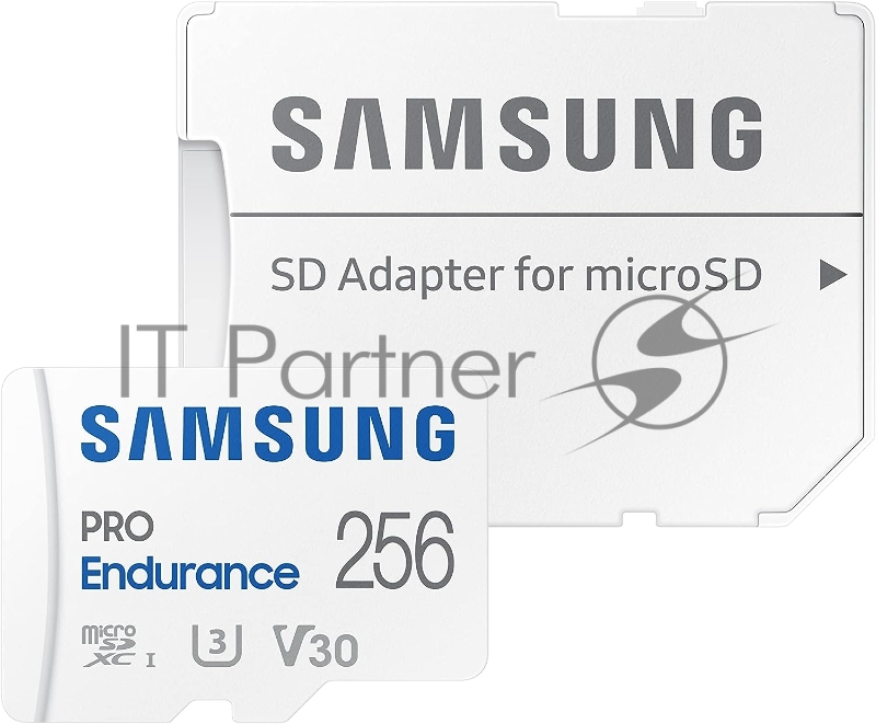 Флеш карта microSDXC 256Gb Samsung PRO ENDURANCE (40/100 Mb/s, adapter) (MB-MJ256KA/APC)