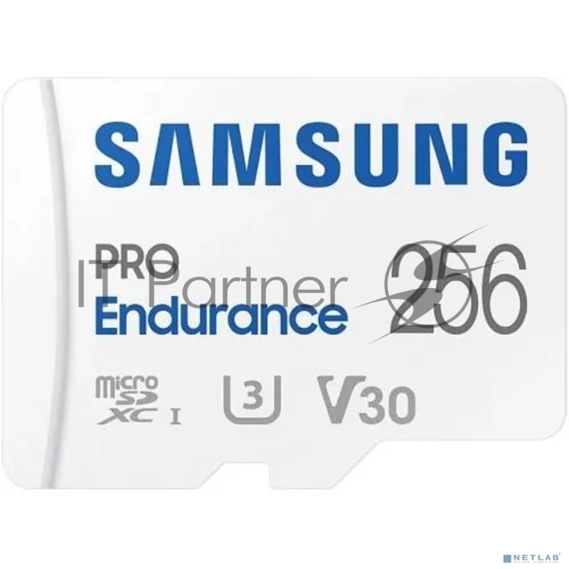 Флеш карта microSDXC 256Gb Samsung PRO ENDURANCE (40/100 Mb/s, adapter) (MB-MJ256KA/APC)