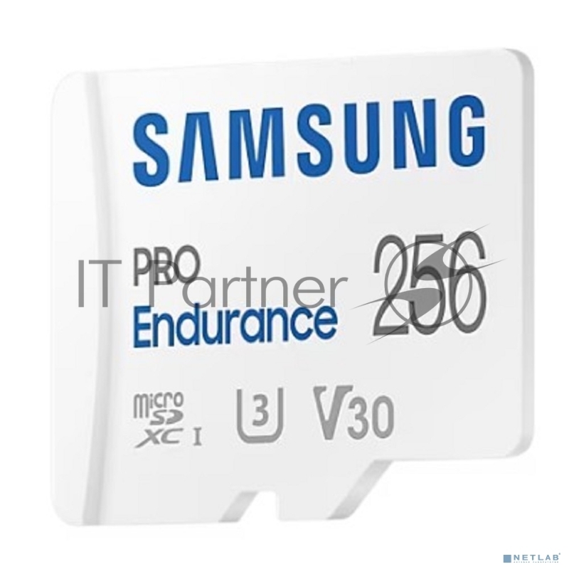 Флеш карта microSDXC 256Gb Samsung PRO ENDURANCE (40/100 Mb/s, adapter) (MB-MJ256KA/APC)