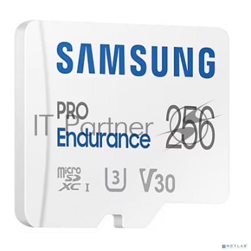 Флеш карта microSDXC 256Gb Samsung PRO ENDURANCE (40/100 Mb/s, adapter) (MB-MJ256KA/APC)