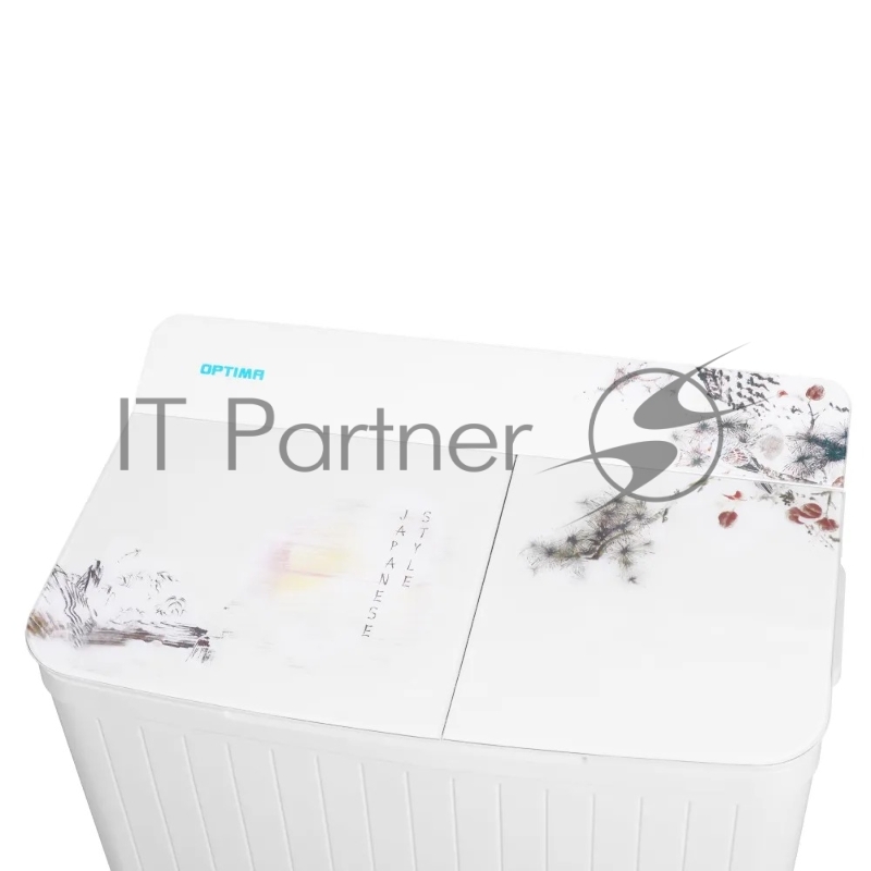 Стиральная машина OPTIMA МСП-66СТ (п/авт.,стекл. крыш.,стир./отж. 6,0кг/4,0кг,1350 об./мин.,насос)