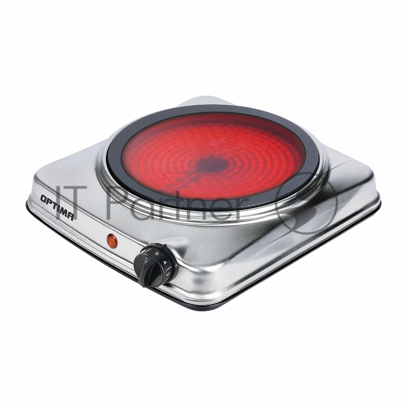 Плита электрическая инфракрасная OPTIMA OTC-112CS (1 стеклокерам.конфорка,индик.раб