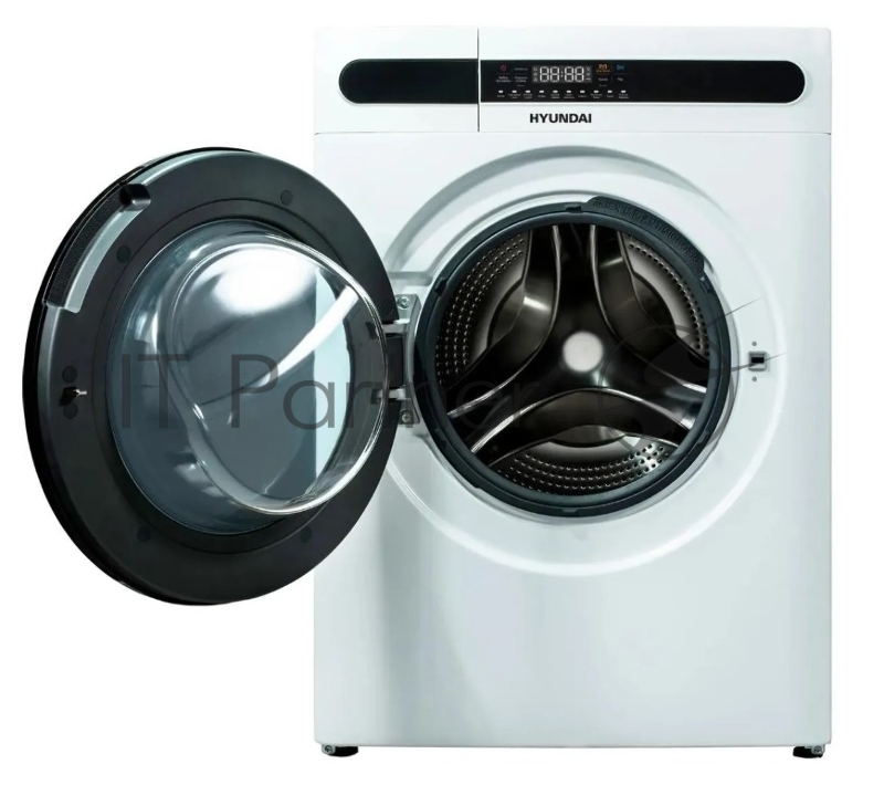 Стиральная машина Hyundai WMD8413 с функцией пара, класс: A++ загр.фронтальная макс.:8кг (с сушкой) белый