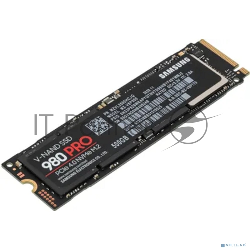 Накопитель SSD Samsung 500GB 980 PRO, V-NAND 3-bit MLC, Elpis, M.2 (2280) PCIe Gen 4.0 x4, NVMe 1.3c, R6900/W5000