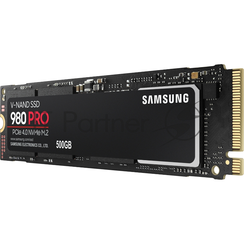 Накопитель SSD Samsung 500GB 980 PRO, V-NAND 3-bit MLC, Elpis, M.2 (2280) PCIe Gen 4.0 x4, NVMe 1.3c, R6900/W5000