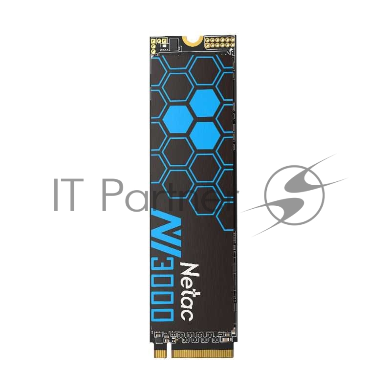 Накопитель SSD Netac 500GB M.2 2280 NV3000 NVMe PCIe NT01NV3000-500-E4X (heat sink)