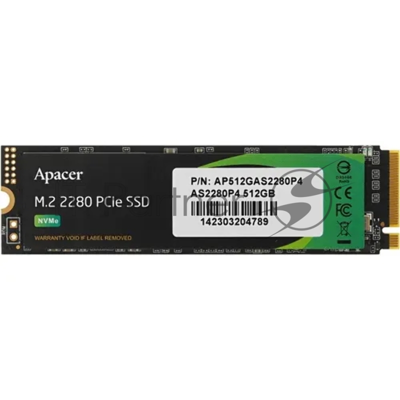 Накопитель SSD Apacer 512GB AS2280 M.2 AP512GAS2280P4X-1