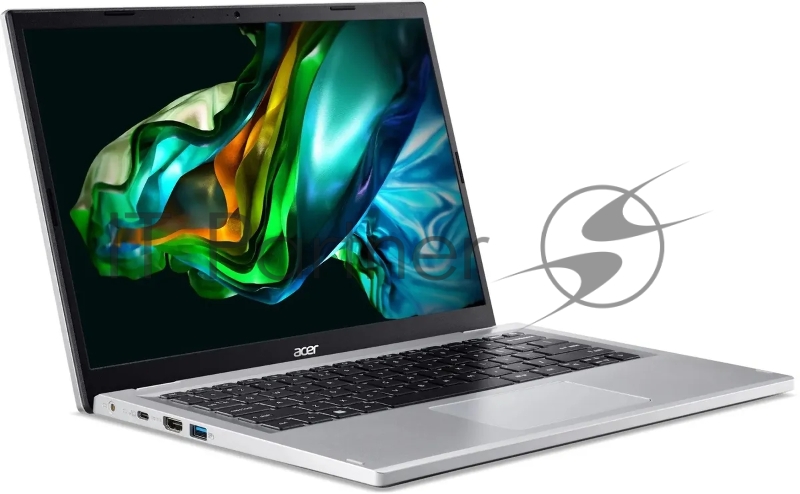 Ноутбук Acer Aspire 3 A314-42P-R7LU Ryzen 7 5700U 8Gb SSD512Gb AMD Radeon 14 IPS WUXGA (1920x1200) noOS silver WiFi BT Cam (NX.KSFCD.006)