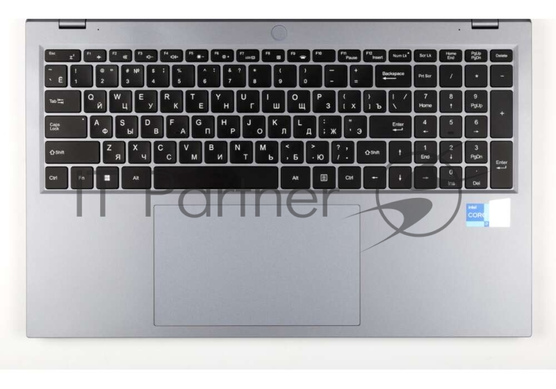 Ноутбук IRBIS 17NBP4503 17.3 FHD (1920x1080) IPS 300cd,Core i5-1235U,16Gb DDR4-3200(1),512Gb SSD,Wi-Fi 6+BT 5,5800mAh,Kbd Backlit,Type-C PD charger,FPS,TPM 2.0,2.2kg,Grey,1y warranty,Win11Pro