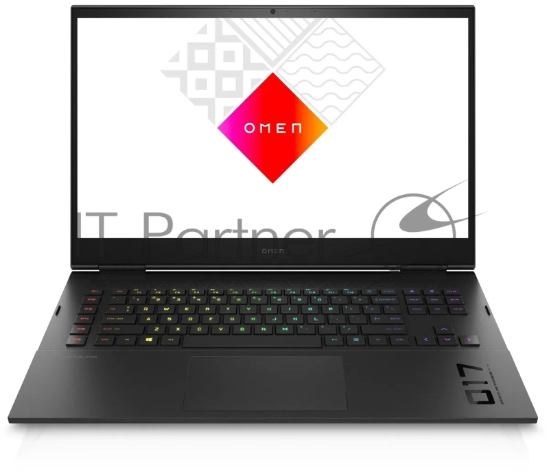 Ноутбук HP Omen 17-ck2008ci Core i7 13900HX 32Gb SSD2Tb NVIDIA GeForce RTX4090 16Gb 17.3 IPS QHD (2560x1440) Free DOS black WiFi BT Cam (9E695EA)