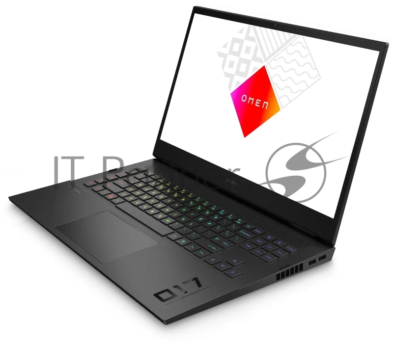 Ноутбук HP Omen 17-ck2008ci Core i7 13900HX 32Gb SSD2Tb NVIDIA GeForce RTX4090 16Gb 17.3 IPS QHD (2560x1440) Free DOS black WiFi BT Cam (9E695EA)