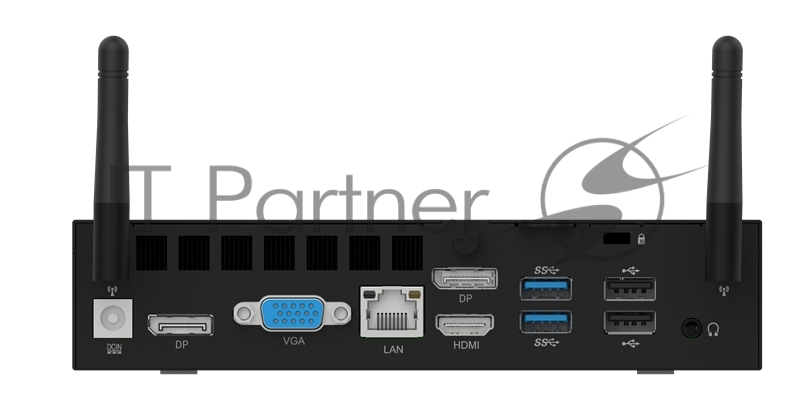 Мини ПК IRBIS Smartdesk, Mini (uSFF) i3-12100(4C8T - 3,3Ghz), 1x8GB DDR4 3200, 256GB SSD М.2, Intel UHD Graphics, NoDVD, WiFi6, BT, Vesa mount, NO_OS, 3YR