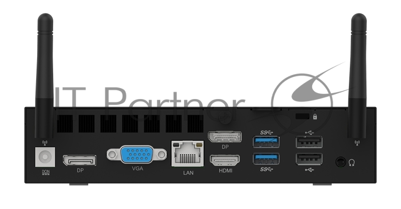 Мини ПК IRBIS Smartdesk, Mini (uSFF) i5-12400(6C12T - 2,5GHz), 1x8GB DDR4 3200, 256GB SSD М.2, Intel UHD Graphics, NoDVD, WiFi6, BT, Vesa mount, NO_OS, 3YR