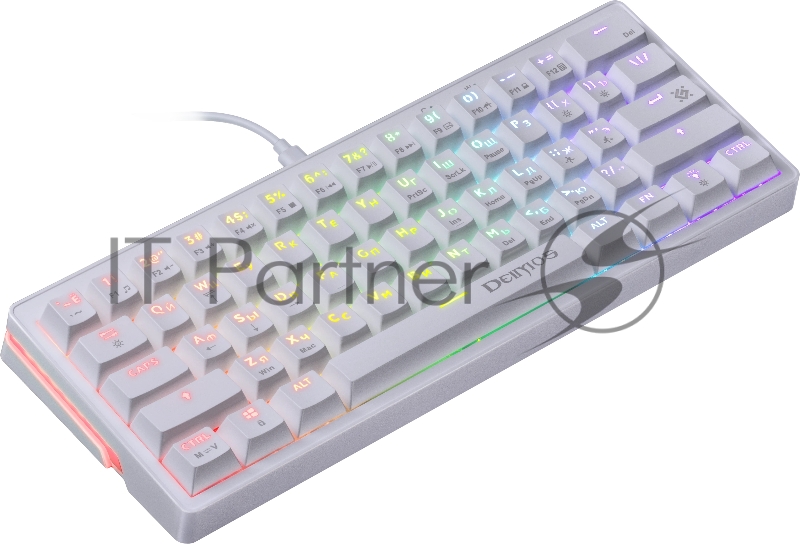 Клавиатура DEFENDER MECHANICAL DEIMOS GK-303 RU RGB 45304