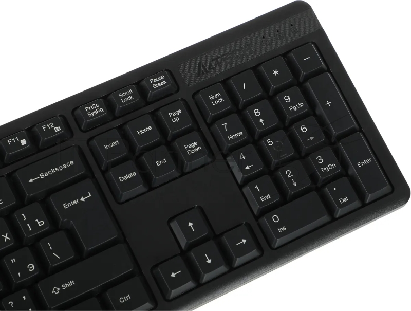 Клавиатура A4Tech KR-3 черный USB