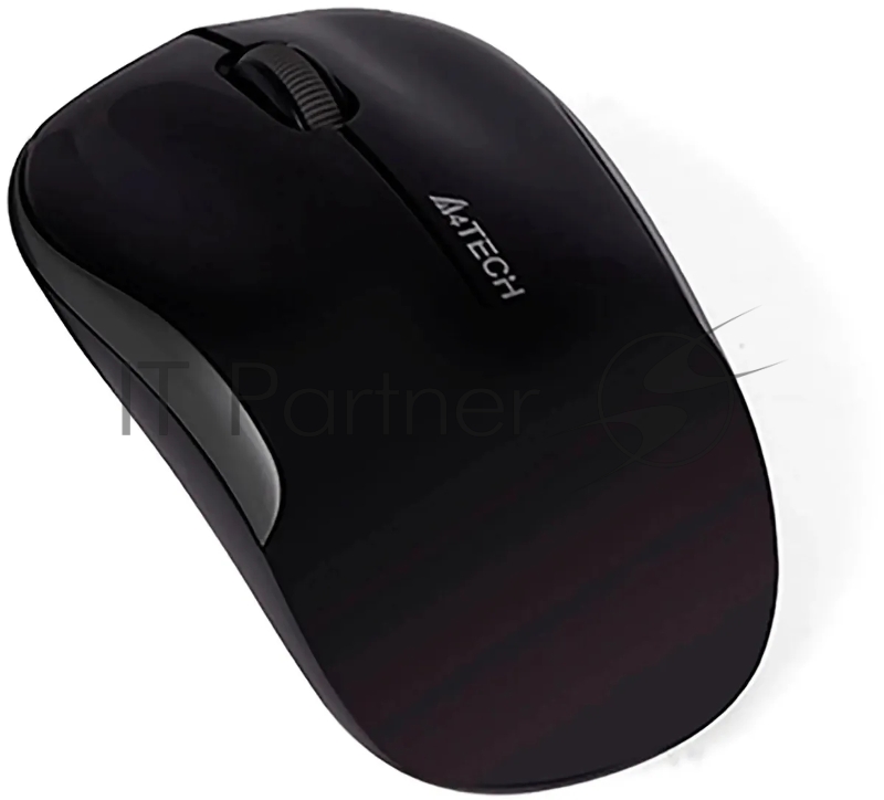 Мышь A4Tech G3-300NS черный оптическая (1200dpi) silent беспроводная USB для ноутбука (2but)