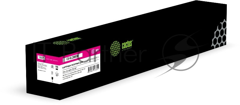 Картридж лазерный Cactus CS-VLC8000M 106R04055, пурпурный (16500стр.) для Xerox VersaLink C8000DT