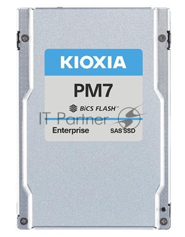 Твердотельный накопитель KIOXIA Enterprise SSD 3840GB 2,5 15mm (SFF) PM7-R, SAS 24G (SAS-4, 22,5Gbit/s), R4200/W3650MB/s, IOPS(R4K) 720K/155K, MTTF 2,5M, 1DWPD/5Y (Read Intensive), TLC, (replace KPM61RUG3T84)
