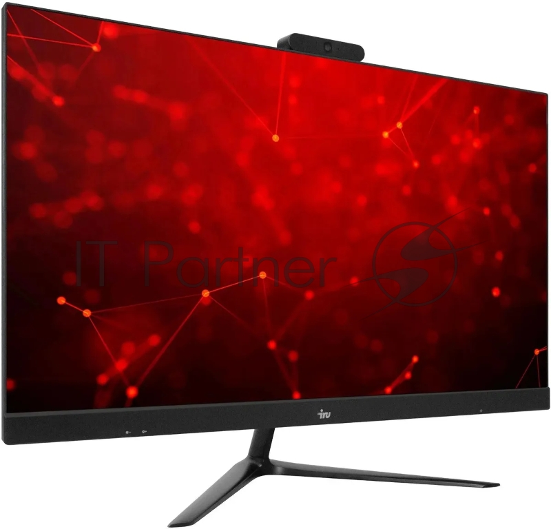 Моноблок IRU Агат 313 23.8 Full HD i3 10100 (3.6) 8Gb SSD256Gb UHDG 630 Free DOS GbitEth WiFi BT 120W клавиатура мышь Cam черный 1920x1080 (RUS)