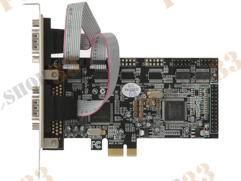 Контроллер COM (2 внешн. 9pin + 2 внутр. 9pin) + LPT (1 внутр.) STLab I-461 (PCI-E x1)