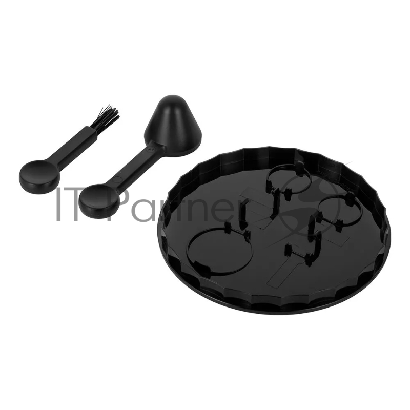 Кофемолка Kitfort КТ-7167 200Вт сист.помол.:жернова вместим.:240гр черный