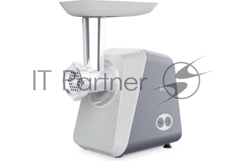 Электрическая мясорубка BQ MG2006 Gray. Мощность:2100 Вт/Производителность:2кг/мин/ Реверс/ Перфорированные диски/ Диски с диаметром отверстий 3, 5 и 7 мм для приготовления фарша/ Нож из нержавеющей стали/ самозатачивающийся нож продлевает срок служб