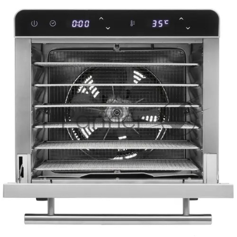 Сушка для фруктов и овощей Kitfort КТ-1948 6под. 700Вт нержавеющая сталь