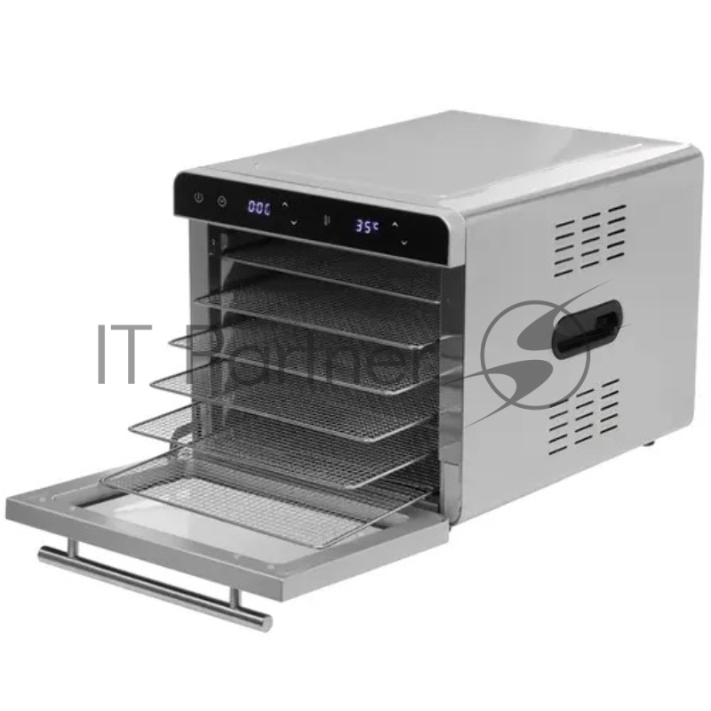 Сушка для фруктов и овощей Kitfort КТ-1948 6под. 700Вт нержавеющая сталь