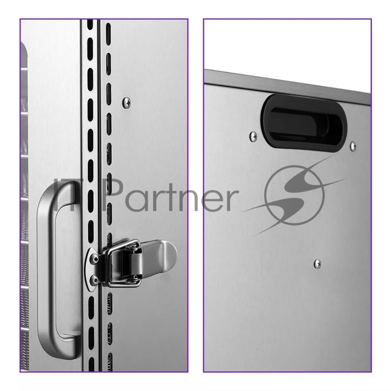 Сушка для фруктов и овощей Kitfort КТ-1951 12под. 1000Вт нержавеющая сталь