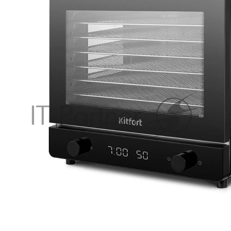 Сушка для фруктов и овощей Kitfort КТ-1960 8под. 500Вт черный