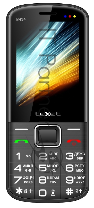 Мобильный телефон TeXet TM-B414 Black