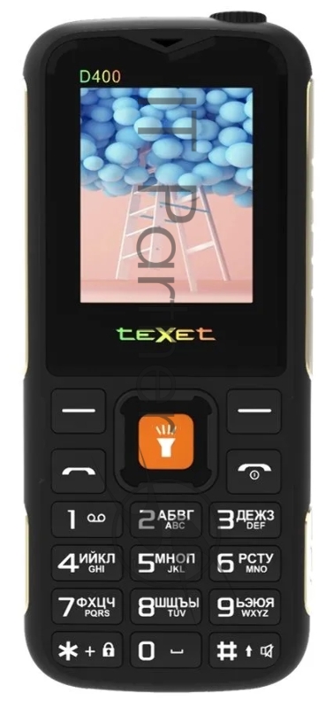 Мобильный телефон teXet TM-D400 цвет черный