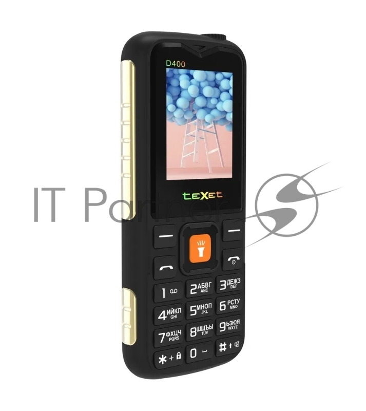 Мобильный телефон teXet TM-D400 цвет черный